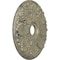 Ekena Millwork Milan Ceiling Medallion (Canopies up to 4 5/8"), 24 1/2"OD x 3 1/2"ID x 1"P, Castle Stone Crackle CM24MICSC - alternate 2